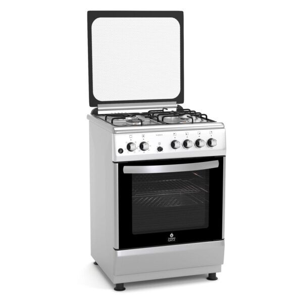 Thermogatz TG 3020 IX TURBO Kitchen Inox Mixed with 3 gas stoves, 1 stove electric & electric oven Gas Cookers