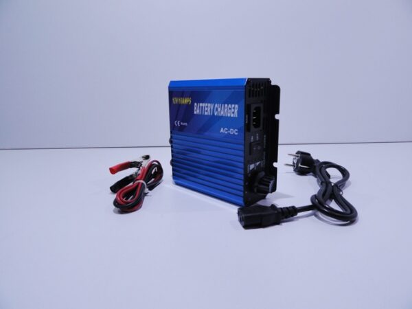 Pulsed battery charger Tianyu  10Α – 12V with battery type selection Batteries' Charger & Maintenance 3