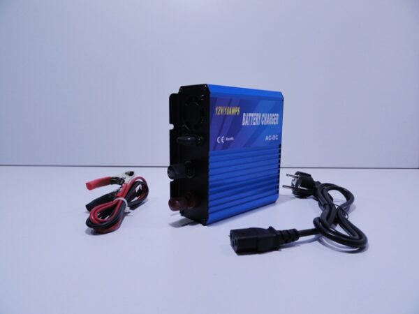 Pulsed battery charger Tianyu  10Α – 12V with battery type selection Batteries' Charger & Maintenance 4