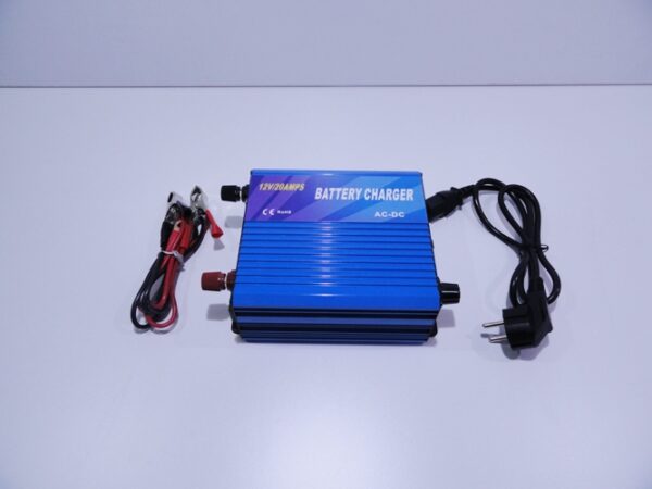 Pulsed battery charger Tianyu 20Α – 12V with battery type selection Batteries' Charger & Maintenance 2