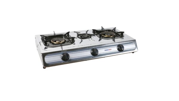 THERMOGATZ KS 3 INOX Gas Cooker Table 3 Eyes LPG Table Appliances