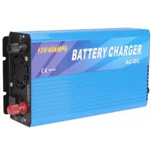 Pulsed battery charger Tianyu 40Α – 12V with battery type selection Batteries' Charger & Maintenance