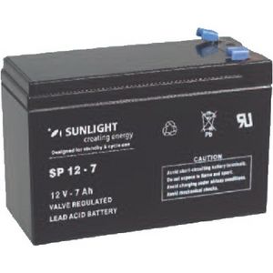 Solar Battery AGM maintenance free SunLight 12V – 7 Ah Sealed Batteries AGM-12V GU 2