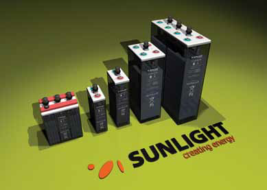 Solar Battery deep cycle open type with liquid SunLight RES 2V OPzS 185Ah/C120 2 Volt OPzS Battery Cells (Deep Cycle) 2