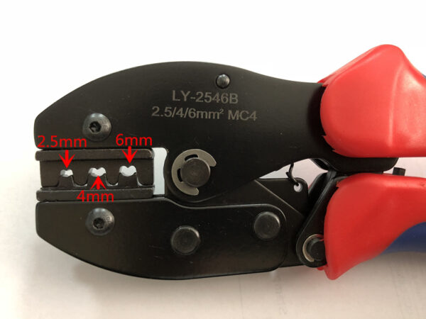 Crimping Tool for MC4 Connector Cables - Accessories for PA 2