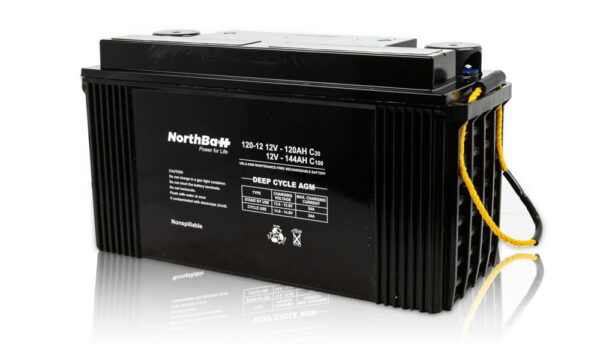 NorthBatt Deep Cycle Battery  12V 120Ah (C20) Sealed Batteries AGM Deep Cycle