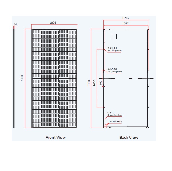 Photovoltaic Panel TRINASOLAR | VERTEX TSM-DE19 | 545Wp (Mono-Si) PV Modules 2