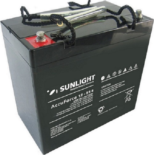 Solar Battery AGM maintenance free SunLight AccuForce 12V – 60S Ah Sealed Batteries AGM Deep Cycle