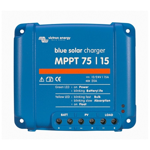 Ρυθμιστής φόρτισης φωτοβολταϊκών MPPT Victron Energy BlueSolar  75/15 15A Ρυθμιστές Φόρτισης (ΜPPT)