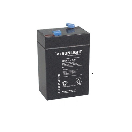 Solar Battery AGM SunLight 6V-4.5Ah Sealed Batteries AGM-12V GU