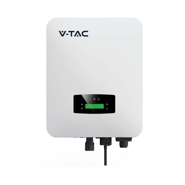 Single-Phase Hybrid On/Off-Grid Inverter 6KW with IP20 V-TAC LCD Display On-Grid