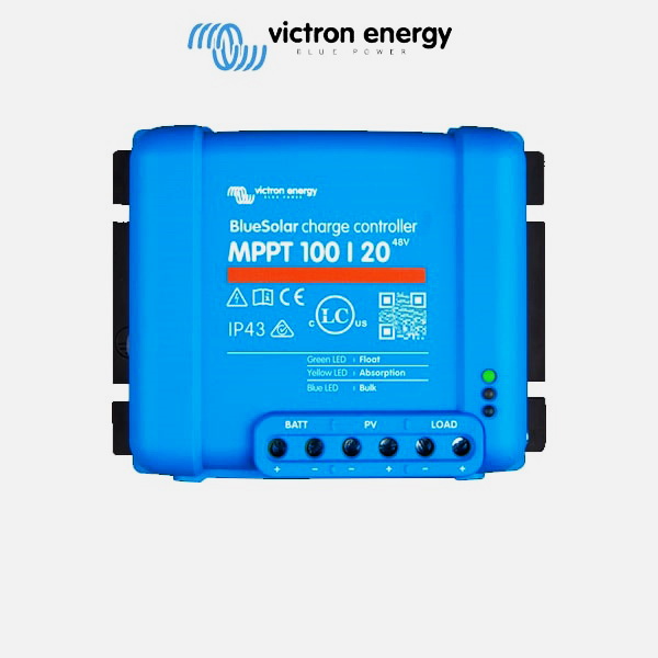 Ρυθμιστής φόρτισης φωτοβολταϊκών MPPT Victron Energy BlueSolar  100/20  20Α Ρυθμιστές Φόρτισης