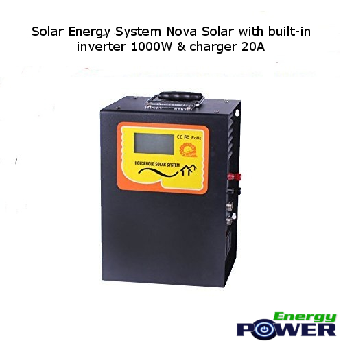 Solar Energy System Nova Solar with built-in inverter 1000W Energy Stations
