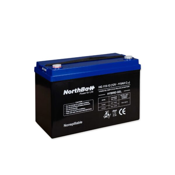 NORTHBATT HYBRID GEL HG 115-12 116Ah Batteries LEAD CARBON/HYBRID GEL