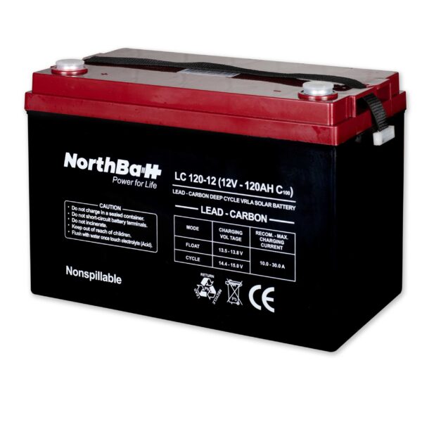 NORTHBATT LEAD CARBON LC 120-12 Batteries LEAD CARBON/HYBRID GEL