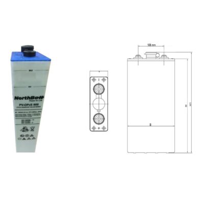 NORTHBATT HYBRID GEL HG 115-12 116Ah Batteries LEAD CARBON/HYBRID GEL 2