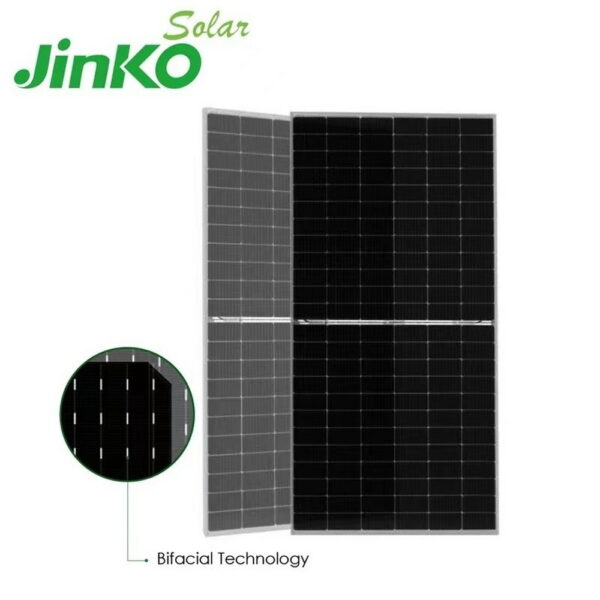 JINKO SOLAR TIGER 575Wp | BIFACIAL MODULE WITH DUAL GLASS | NEO N-TYPE  72HL4-BDV Φωτοβολταϊκοί Συλλέκτες 2