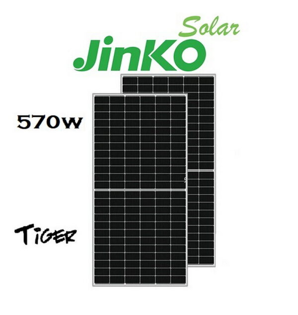 JINKO SOLAR TIGER 570Wp | MONO-FACIAL MODULE | NEO N-TYPE 72HL4-(V) PV Modules