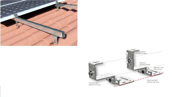 ADJUSTABLE MOUNTING HOOK FOR TILE ROOF PD.2K.PL PV Mounting Systems 2