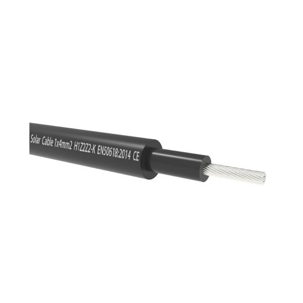 Καλώδιο φωτοβολταικών 1x4mm2 H1Z2Z2-K EN50618-2014 Μαύρο Καλώδια - Παρελκόμενα Φ/Β 2